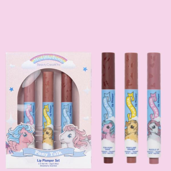BEAUTY CREATIONS MY LITTLE PONY TALK PLUMPING GLOSS STICK SET