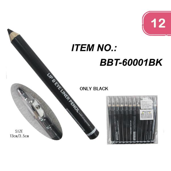LIP & EYE LINER PENCIL (12 UNITS)