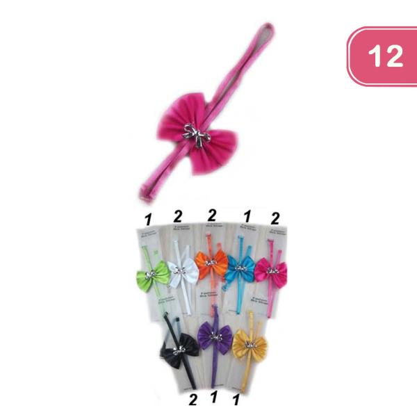 RIBBON BOW BRA STRAP (12 UNITS)