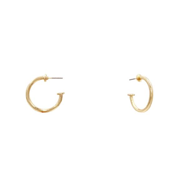 METAL HOOP EARRING
