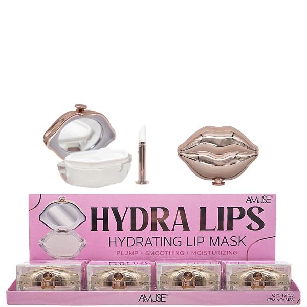 AMUSE HYDRA LIPS HYDRATING LIP MASK W MIRROR (12 UNITS)