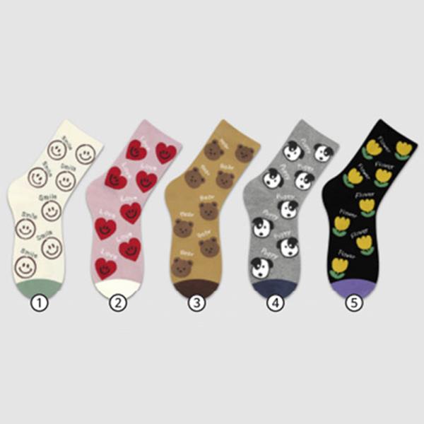 CUTE IMAGE ANKLE SOCKS