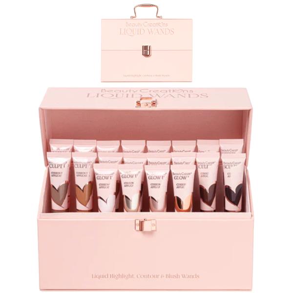 BEAUTY CREATIONS FLAWLESS STAY LIQUID WANDS PR SET W CASE