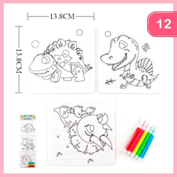 DINOSAUR CANVA (12 UNITS)