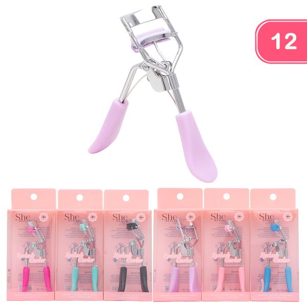 SHE MAKEUP EYELASH CURLER (12 UNITS)
