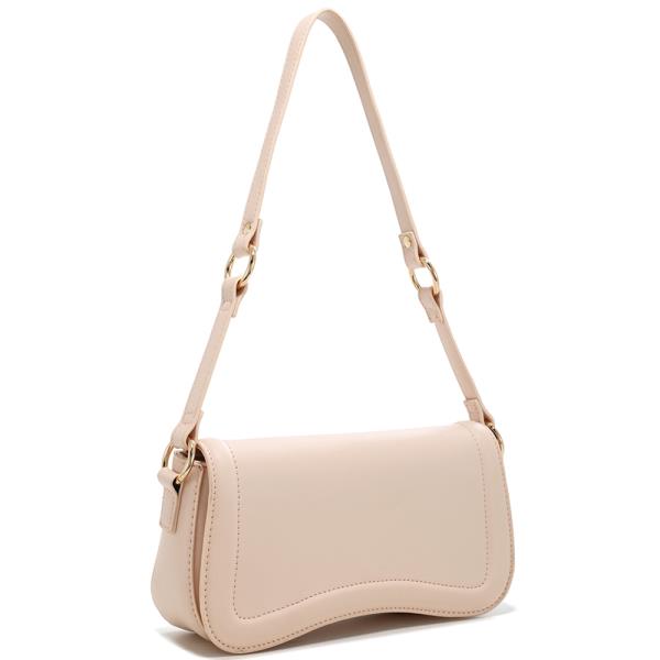 SMOOTH CURVED SHOULDER CROSSBODY BAG