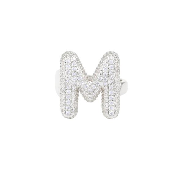 MICRO-PAVE CUBIC ZIRCONIA INITIAL RING