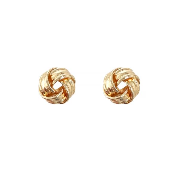 LOVE KNOT POST EARRING