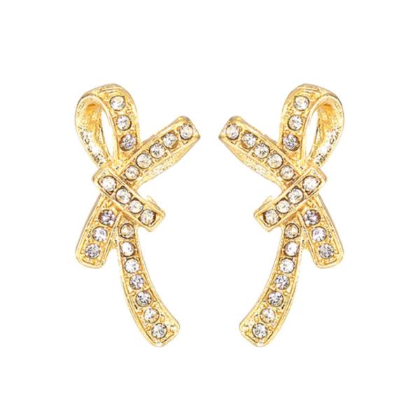 CASTING BOW EARRINGS