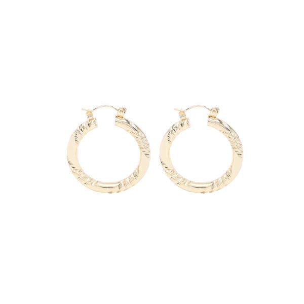 ALUMINUM HOOP THICKNESS--30MM HOOP EARRING
