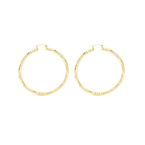 ALUMINUM HOOP THICKNESS--70MM HOOP EARRING