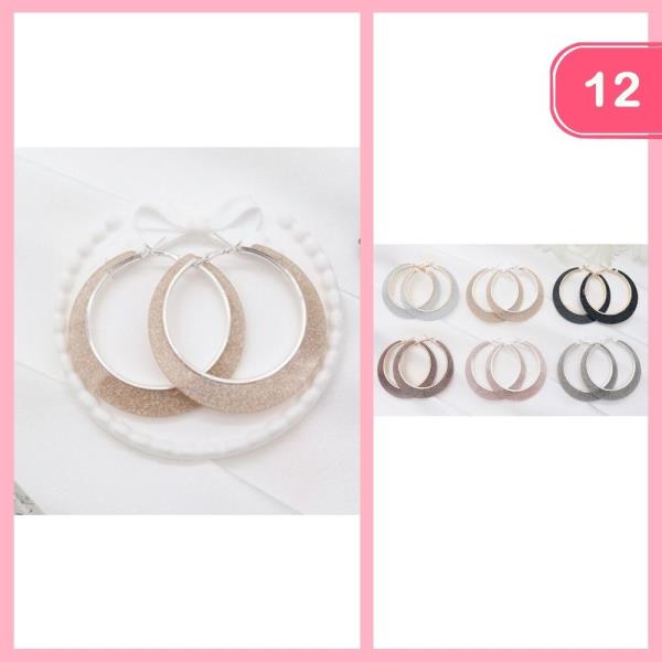 HOOP EARRING (12 UNITS)