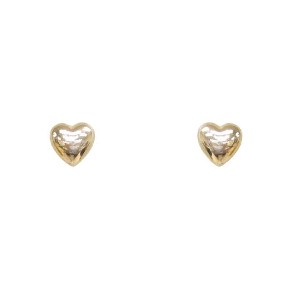 HEART METAL EARRING