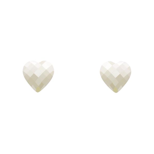 HEART POST EARRING