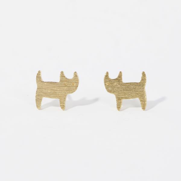 CAT POST EARRING