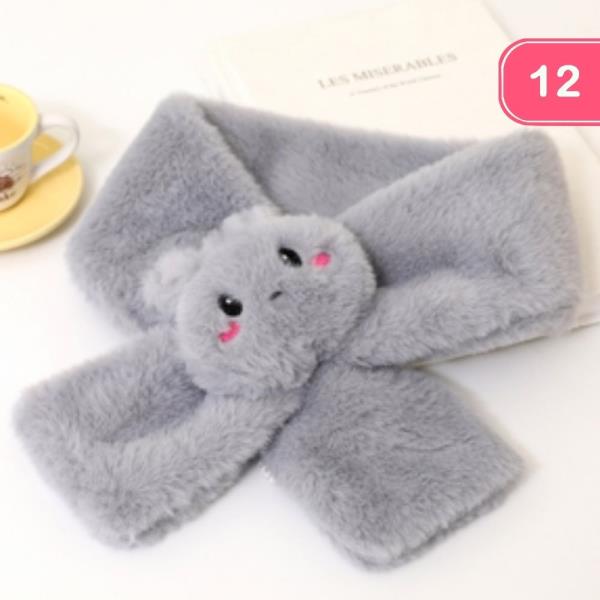 SOFT FUZZY STOLE SCARF (12 UNITS)