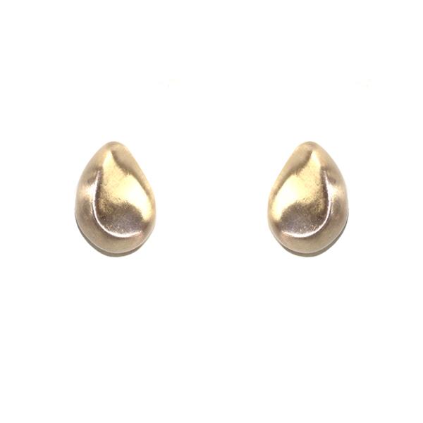 METAL STUD EARRING