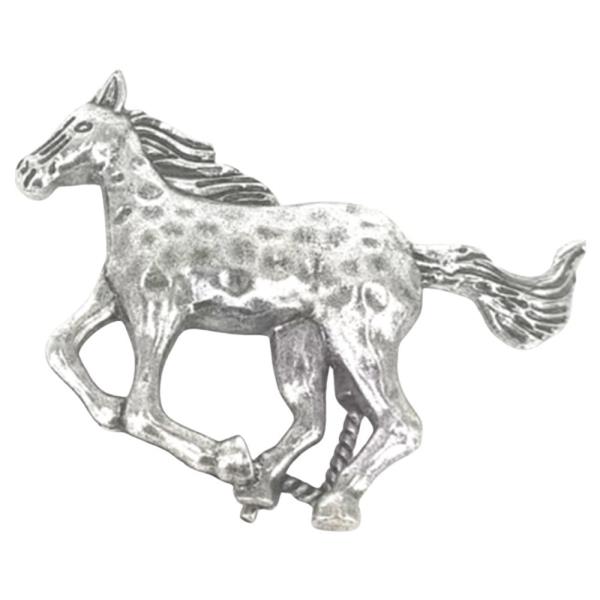 WESTERN STYLE HORSE METAL BUCKLE