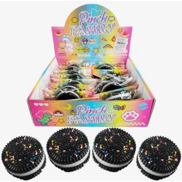 COOKIE SQUISHY SQUEEZE TOY (16 UNITS)