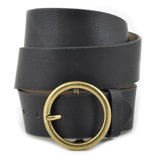 POPULAR ROUND BUCKLE JEAN BELT