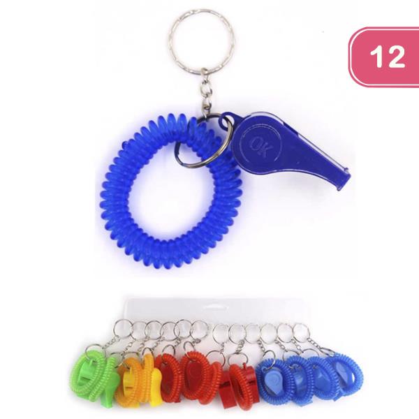 WHISTLE KEYCHAIN (12 UNITS)