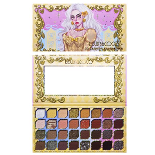 FAIRYTALE THEME MIRROR INSIDE MULTI-TEXTURE RECTANGULAR EYESHADOW PALETTE