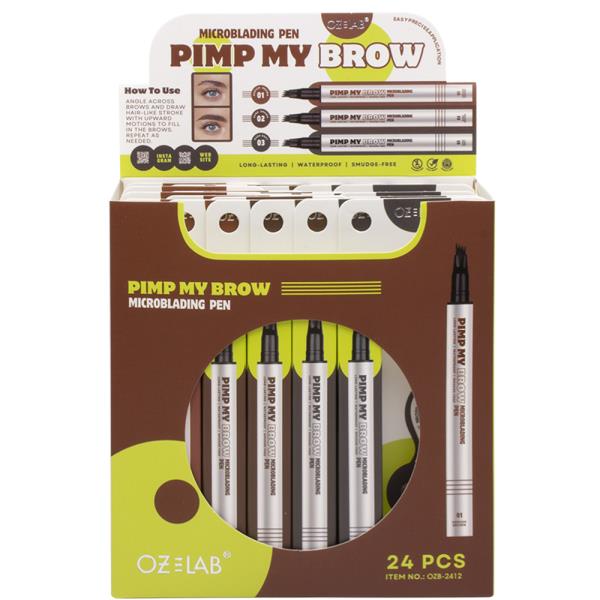 OZ LAB PIMP MY BROW MICROBLADING PEN (24 UNITS)