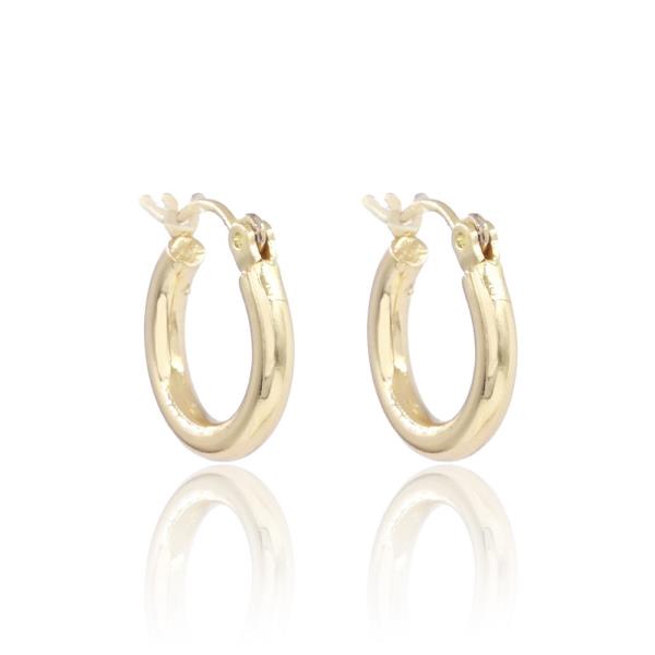 METAL HOOP EARRING