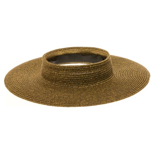 CROWNLESS STRAW VISOR