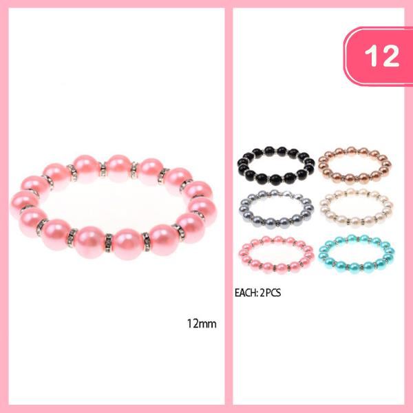 BALL STRETCH BRACELET (12 UNITS)
