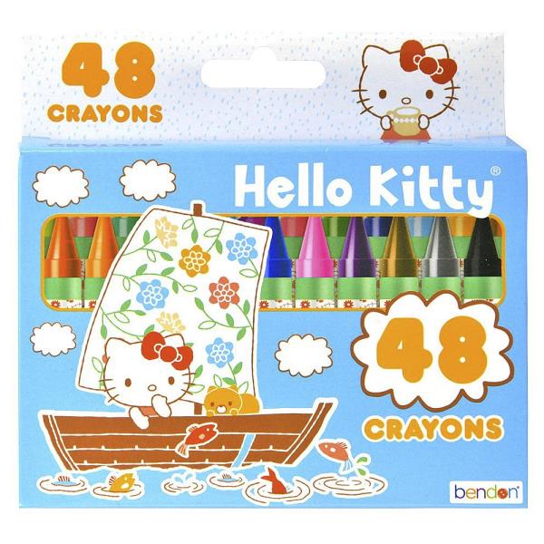 HELLO KITTY 48 COUNT CRAYONS