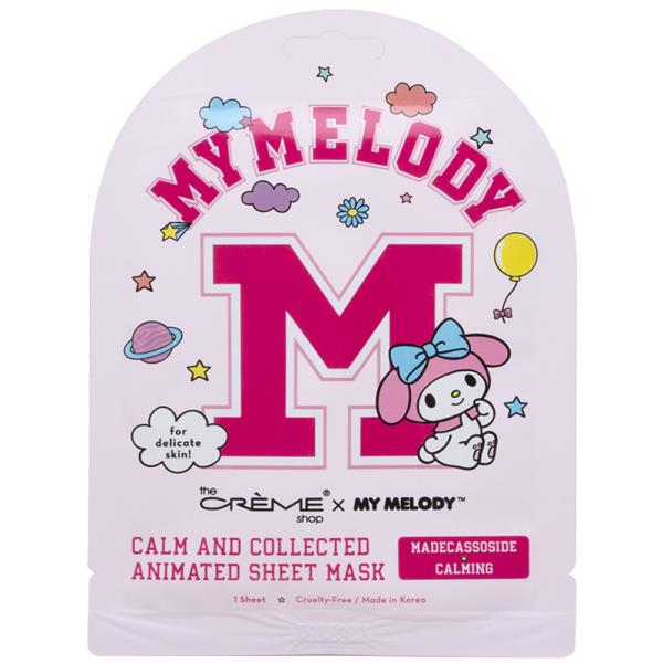 THE CREME SHOP X MY MELODY CALM AND COLLECTED ANIMATED SHEET MASK (6 UNITS)