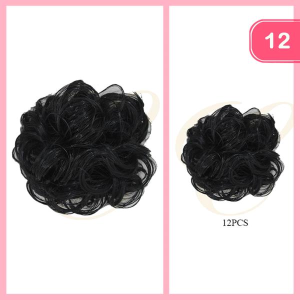 FAUX MESSY BUN HAIR PIN (12 UNITS)