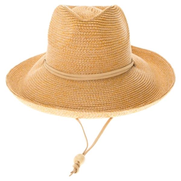 PACKABLE STRAW SAFARI W/ CHIN CORD