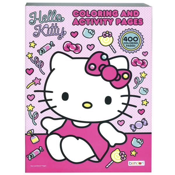HELLO KITTY 400PG COLORING BOOK