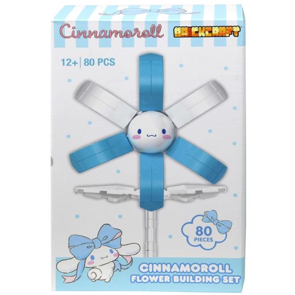 HELLO KITTY BRICKCRAFT BLOCK CINNAMOROLL FLOWER 80PCS