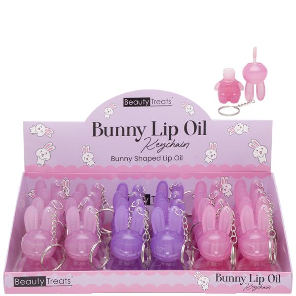 BUNNY LIP KEYCHAIN LIP OIL (24 UNITS)
