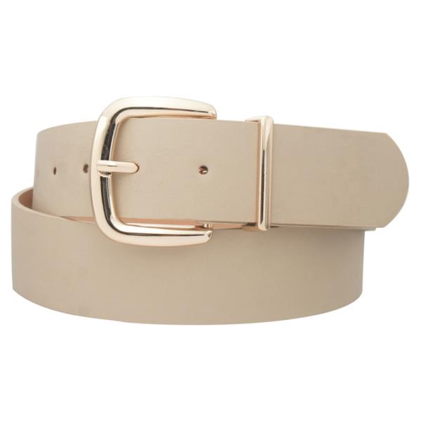 ROUNDED D BUCKLE METAL LOOP BELT