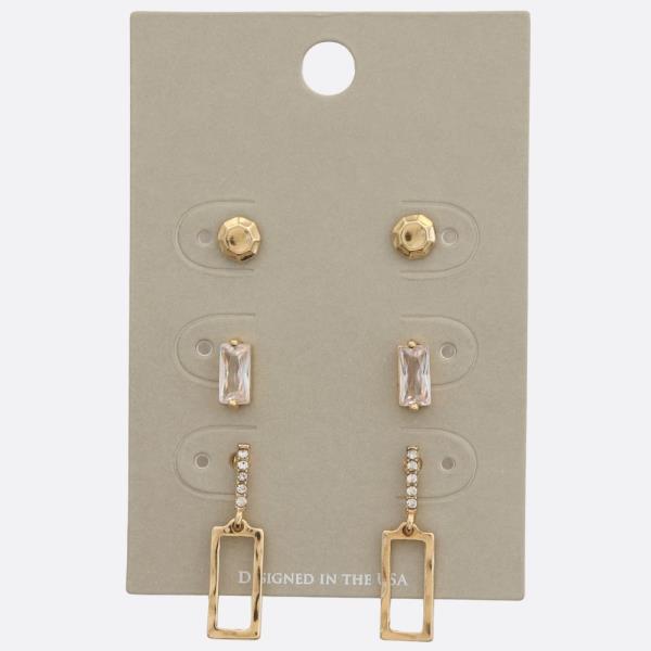 ASSORTED EARRING SET