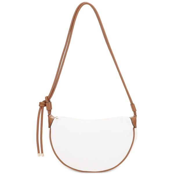 CHIC TWO TONE SHOULDER BAG