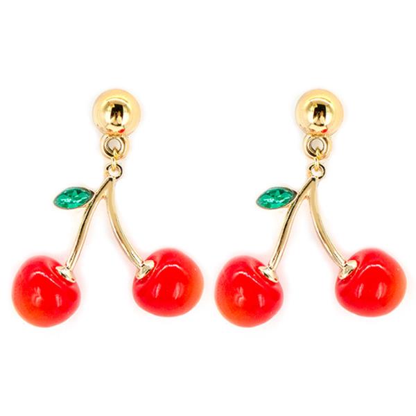 CHERRY DANGLE EARRING