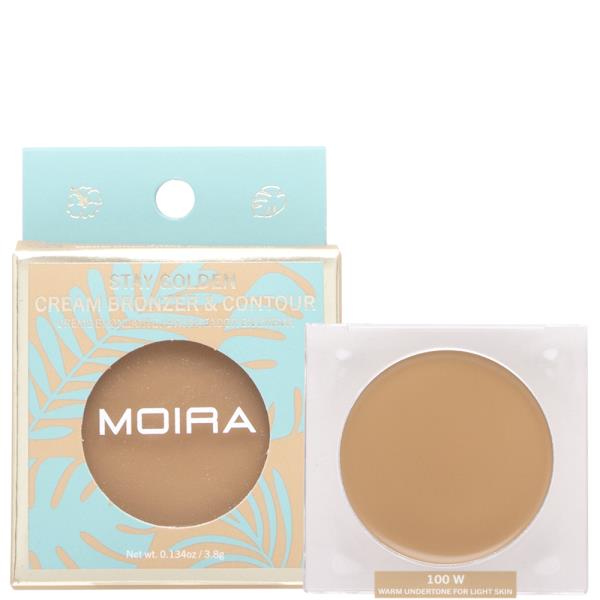MOIRA STAY GOLDEN CREAM BRONZER AND CONTOUR