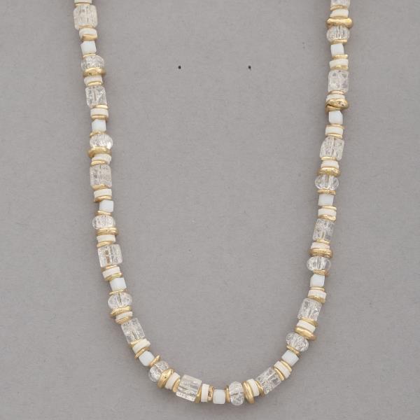 MULTI BEAD NECKLACE