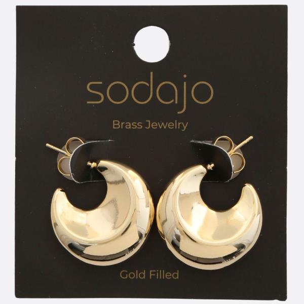 SODAJO GOLD FILLED EARRING