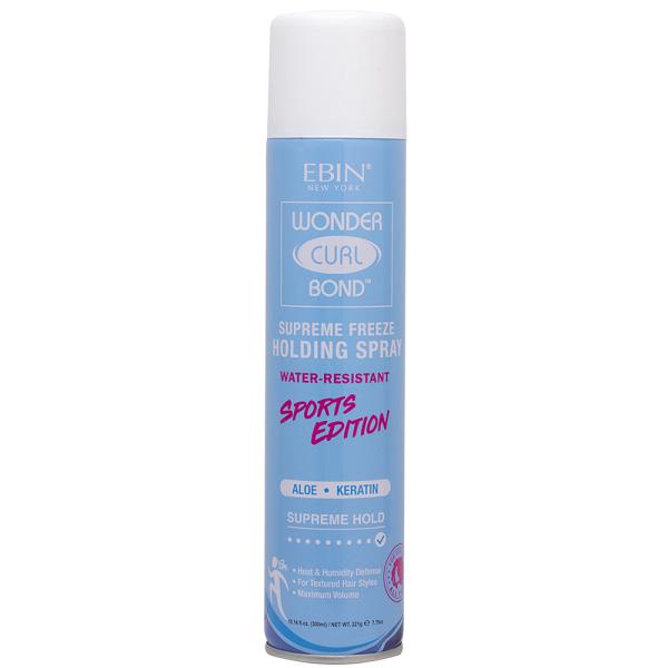 EBIN WONDER CURL BOND SUPREME FREEZE HOLDING SPRAY SPORTS EDITION