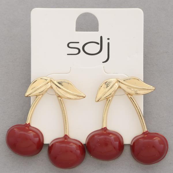 SDJ CHERRY EARRING