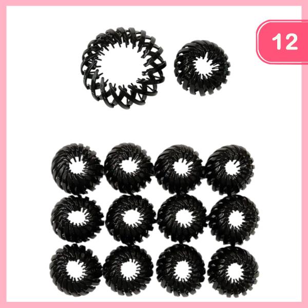 HAIR BUN CLIP (12 UNITS)