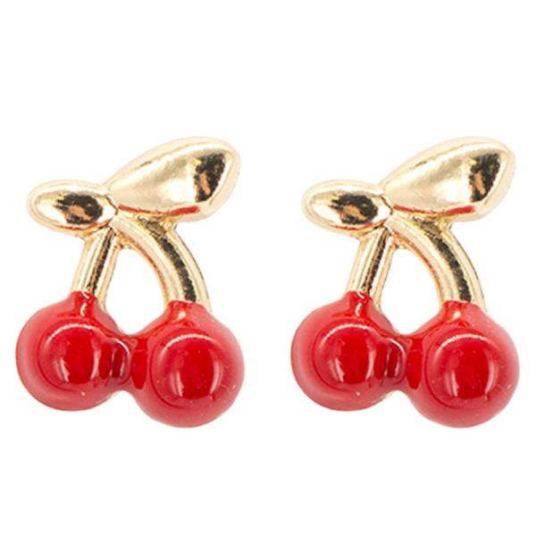 CHERRY DROP EARRING