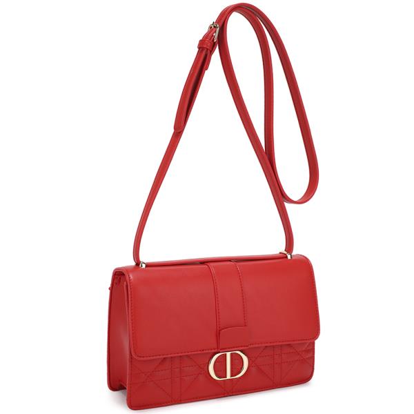 SMOOTH QUILTED CROSSBODY BAG