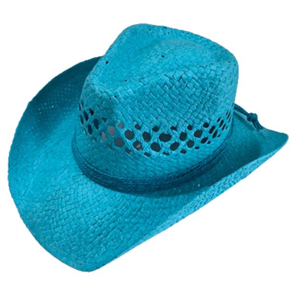 WESTERN STYLE STRAW COWBOY HAT